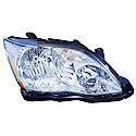 New CAPA Certified Standard Replacement Passenger Side Halogen Headlight Assembly