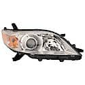 New CAPA Certified Standard Replacement Passenger Side Halogen Headlight Assembly, Except SE Models