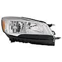 New CAPA Certified Premium Replacement Passenger Side Halogen Headlight Assembly, Without Logo