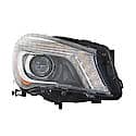 New OEM Replacement Driver Side Bi-Xenon Headlight Lens And Housing