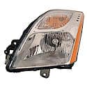 New CAPA Certified Standard Replacement Driver Side Headlight Assembly, Without Smoked Lens