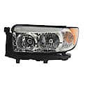 New CAPA Certified Standard Replacement Driver Side Halogen Headlight Assembly