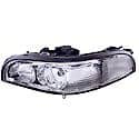 New CAPA Certified Standard Replacement Driver Side Headlight Assembly, Without Mounting Bracket