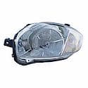 New CAPA Certified Standard Replacement Driver Side Halogen Headlight Assembly