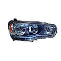 New CAPA Certified Standard Replacement Passenger Side Halogen Headlight Assembly