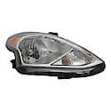 New CAPA Certified Standard Replacement Passenger Side Halogen Headlight Assembly, Sedan Models