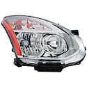 New CAPA Certified Standard Replacement Passenger Side Halogen Headlight Assembly