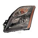 New CAPA Certified Premium Replacement Driver Side Headlight Assembly, Smoked Lens