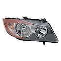 New CAPA Certified Standard Replacement Passenger Side Halogen Headlight Assembly