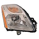 New Economy Replacement Passenger Side Headlight Assembly, Without Smoked Lens