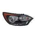 New CAPA Certified Standard Replacement Passenger Side Halogen Headlight Assembly