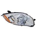 New CAPA Certified Standard Replacement Passenger Side Headlight Assembly