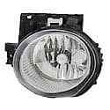 New Economy Replacement Driver Side Round Headlight Assembly