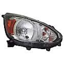 New CAPA Certified Standard Replacement Passenger Side Halogen Headlight Assembly