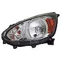 New CAPA Certified Standard Replacement Driver Side Halogen Headlight Assembly