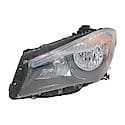 New CAPA Certified Standard Replacement Driver Side Halogen Headlight Assembly