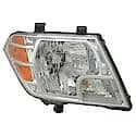 New CAPA Certified Standard Replacement Passenger Side Halogen Headlight Assembly