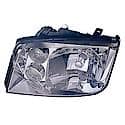 New Economy Replacement Driver Side Headlight Assembly, With Fog, Type 4, To Vin 2108641