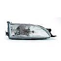 New Economy Replacement Passenger Side Headlight Assembly, USA And Japan Built Models