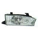 New Economy Replacement Passenger Side Headlight Assembly, From Production Date 05/1997