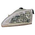 New Economy Replacement Driver Side Headlight Assembly, With Cobra