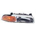 New Economy Replacement Passenger Side Headlight Assembly, Replacement Design Without Lines In Lens