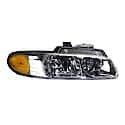 New Economy Replacement Passenger Side Headlight Assembly, With Quad Headlights, All Models