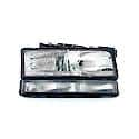 New Standard Replacement Passenger Side Headlight Assembly, Includes Park And Signal Light