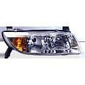 New Economy Replacement Passenger Side Headlight Assembly, Sedan And Wagon Models