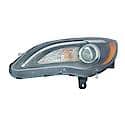 New CAPA Certified Standard Replacement Driver Side Headlight Assembly