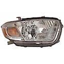 New CAPA Certified Standard Replacement Passenger Side Headlight Assembly