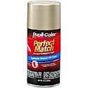 Perfect Match Spray Paint: Gold Metallic, Aerosol, 8 Oz, Duplicates OEM Color