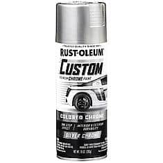 Rust-Oleum Premium Custom Chrome Silver Spray Paint 340558 - Advance ...