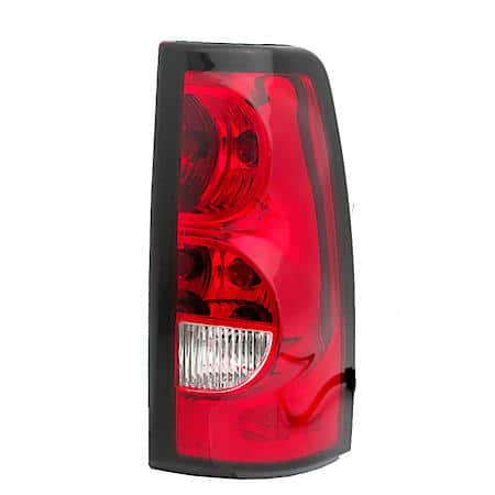 New Economy Replacement Passenger Side Tail Light Lens And Housing, With Dark Trim