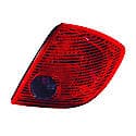 New CAPA Certified Standard Replacement Passenger Side Tail Light Assembly, Sedan Models