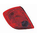 New CAPA Certified Standard Replacement Driver Side Tail Light Assembly, Sedan Models