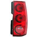 New Standard Replacement Passenger Side Tail Light Assembly, W/Red Outer Lens, Includes Harness