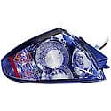 New Standard Replacement Passenger Side Tail Light Assembly, With Amber Turn Signal Bulb