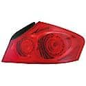 New Economy Replacement Passenger Side Outer Tail Light Assembly, Sedan Models