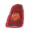 New Standard Replacement Driver Side Tail Light Assembly, With Amber Lens