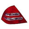 New Standard Replacement Driver Side Tail Light Lens And Housing, Sedan Models