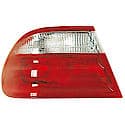 New Economy Replacement Driver Side Outer Tail Light Lens And Housing, With Clear Lens