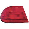 New Standard Replacement Driver Side Outer Tail Light Assembly, Sedan Models