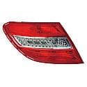 New Economy Replacement Driver Side LED Tail Light Assembly, With HID Headlights