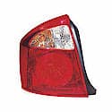 New Economy Replacement Driver Side Tail Light Assembly, Sedan Models