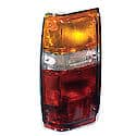 New Economy Replacement Driver Side Tail Light Assembly, Chrome Housing, RWD/4WD