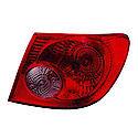 New CAPA Certified Standard Replacement Passenger Side Tail Light Assembly