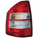 Halogen Tail Light Assembly: Driver Side, Plastic, Clear; Red, 1 Pack