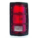 New Standard Replacement Passenger Side Tail Light Lens And Housing, With Black Trim