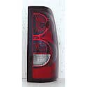 New Economy Replacement Passenger Side Tail Light Assembly, Fleetside, Except 3500 Model